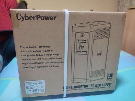 No Break / UPS 1000VA - 600W CyberPower 1000AVR 9 Contactos Con - Foto 9