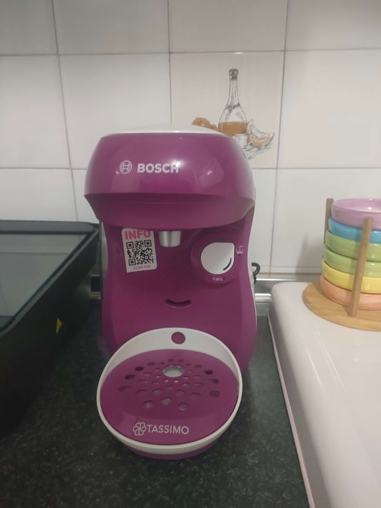 BOSCH TAS113E Tassimo Style Friendly MACCHINA CAFFÈ CAPSULE, Rosso - Foto 7
