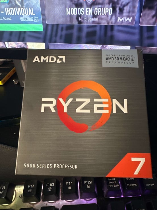 Processore Scatola AMD Ryzen 7 5800X3D 3,4 GHz senza ventola