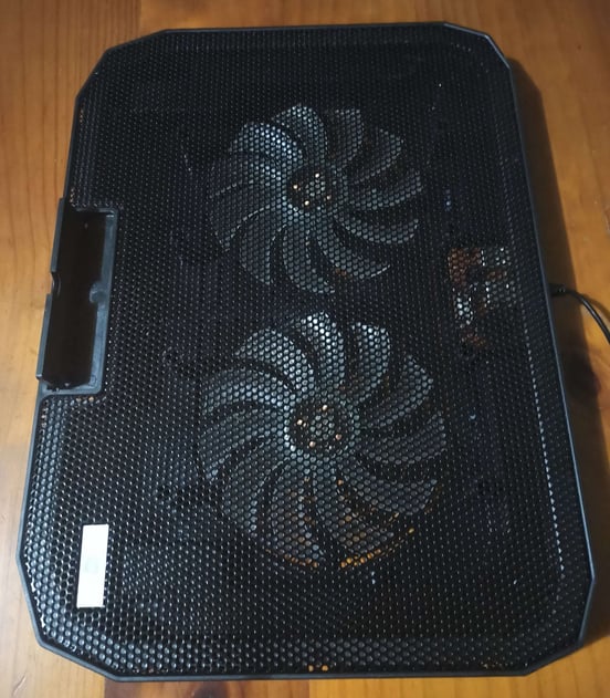 Base di Raffreddamento per Laptop, Supporto per Raffreddamento Ad Alta velocità per Laptop da 17 Pollici, Design Ergonomico, Funzionamento Silenzioso, compatibilità