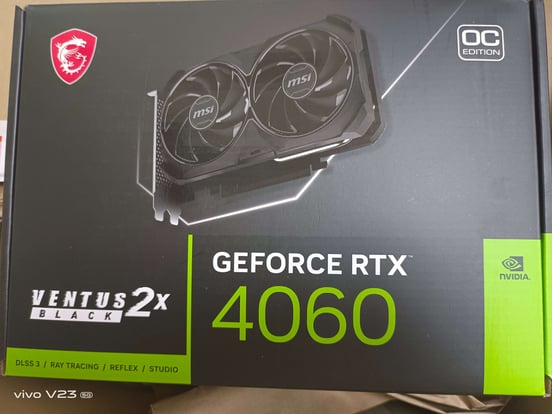 Scheda grafica MSI GeForce RTX 4060 VENTUS 2X NERO OC 8GB GDDR6