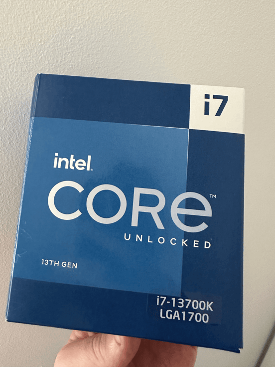CPU Intel i7 13700k Intel® Core™ i7-13700K, processore desktop, per sistemi