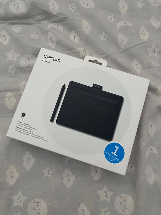 Wacom Intuos CTL4100 Tavoletta Grafica Piccola &ndash; Nero, USB, Aperta Ma Mai Usata