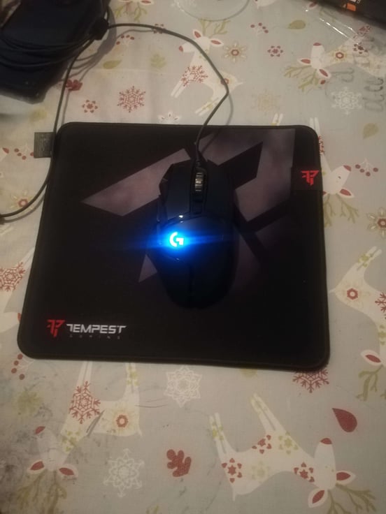 Tappetino Mouse Gaming XXL 80x30 Cm – Superficie Impermeabile, Base Antiscivolo In Gomma, Blu, Per Ufficio E Gaming