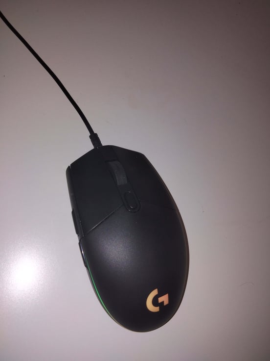 Logitech G102 Prodigy Mouse Gaming Cablato - Sensore Ottico 6000 DPI, Illuminazione RGB Personalizzabile, Design Leggero, Nero - 4