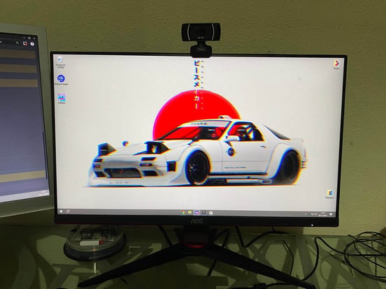 AOC 24G2SU/BK Gaming Monitor, Curvo Fhd, 165 Hz, 1 ms, FreeSync Premium, Multicolore, 24 Pollici