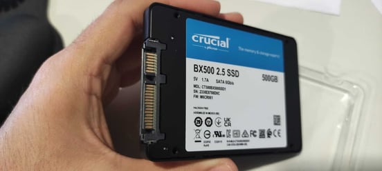 SSD Crucial BX500 500GB SATA 6Gb/s - Unità A Stato Solido 2.5 Pollici - Foto 14