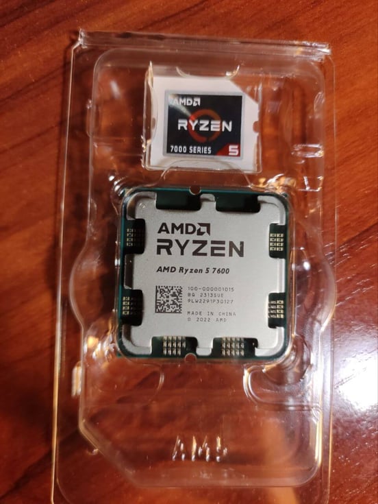 AMD Ryzen 5 7600 BOX 国内正規品 AMD Ryzen 5 7600 BOX AMD Ryzen 7000 Socket AM5 / 6コア12