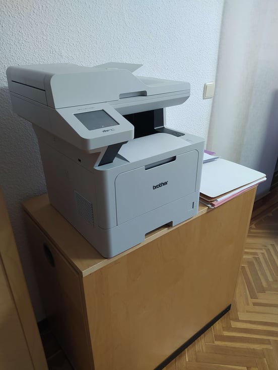 Stampante Brother MFCL5700DN Laser Multifunzione Con Fax - Bianco/Nero, 40 Ppm, Rete Cablata - Foto 3