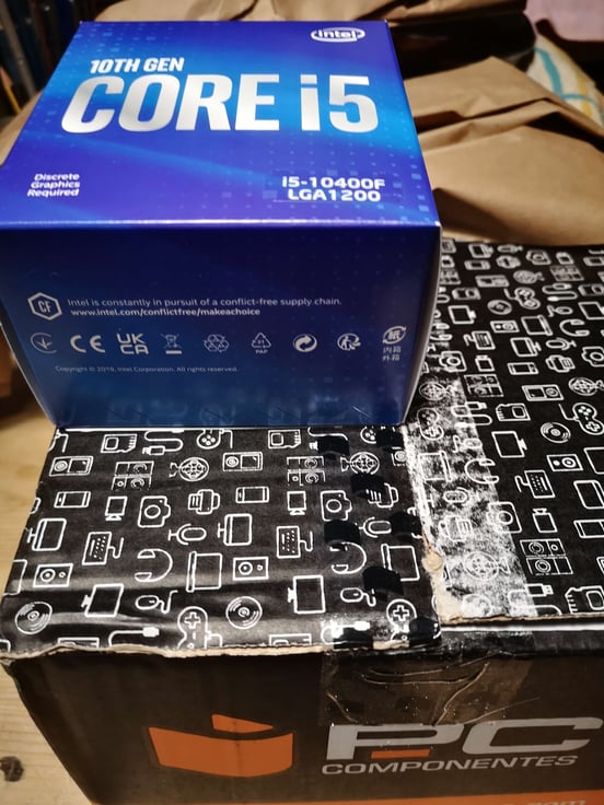 Intel Core i5-10400F processore 2,9 GHz 12 MB Cache intelligente