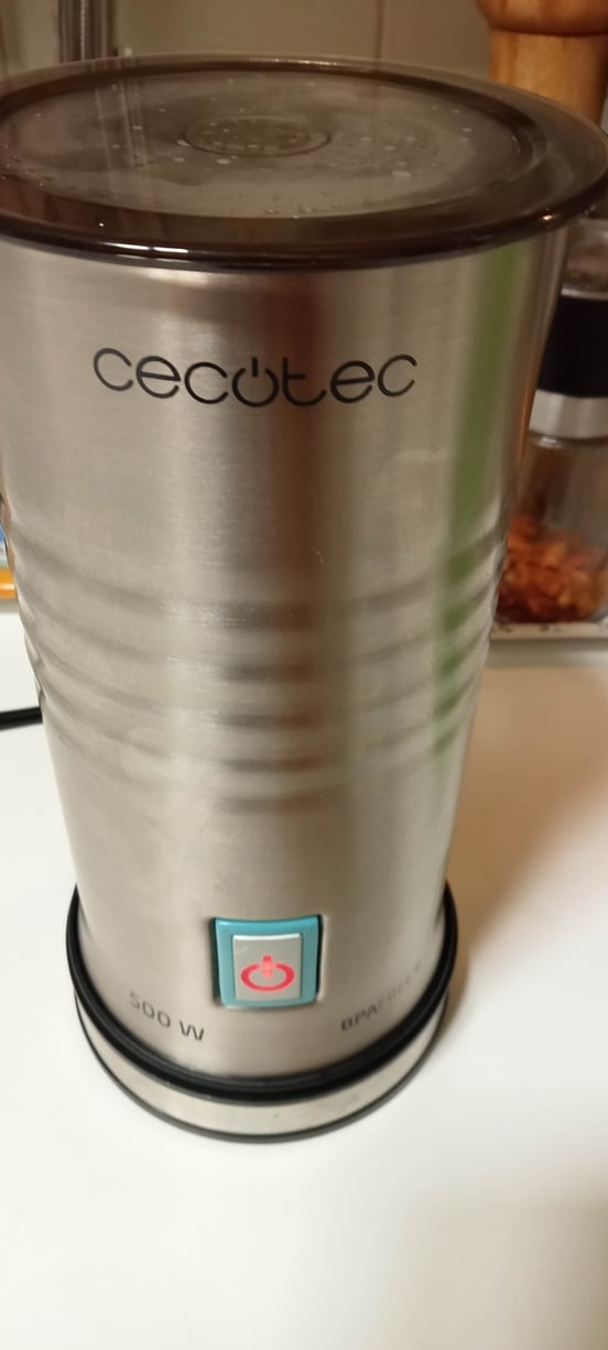 Montalatte Cecotec Power Latte Spume 4000 - SchiumaLatte Wireless, 500W, 3 Modalità - Foto 6