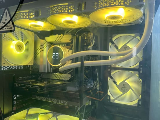 Base Raffreddamento Laptop Gaming MOOJAY - 8 Ventole RGB Con Supporto Telefono E Altezza Regolabile - Foto 7