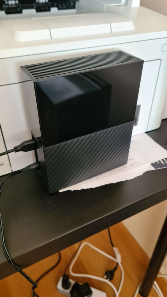 Western Digital My Book 4TB Sleek External Hard Disk Price in