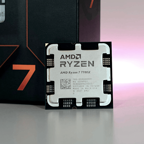 Processore AMD Ryzen 7 7700X 4,5 GHz Box senza ventola