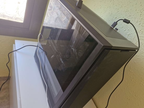 Case PC Phanteks Eclipse G400A Mid-Tower - 4 Ventole M25-140 DRGB, Mesh, Vetro Temperato | Bianco