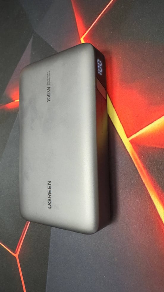 Power Bank Celly 100W Ultracompatto – 20000mAh Con 3 Porte USB-C/USB E Display LED