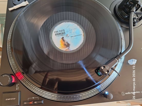 Giradischi USB Audio-Technica LP120X Argento